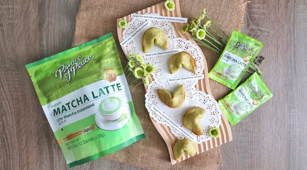 Matcha Fortune Cookies – Prince of Peace Ent Inc
