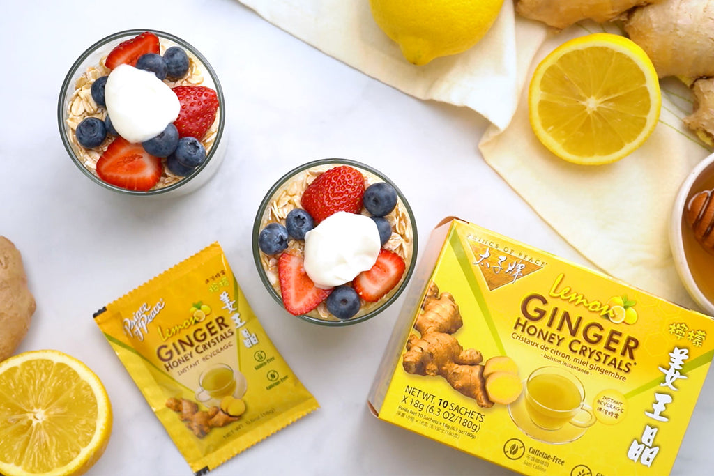 Ginger Honey Lemon Yogurt Parfait – Prince of Peace Ent Inc