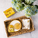 Prince of Peace Instant Lemon Ginger Honey Crystals in a tray.