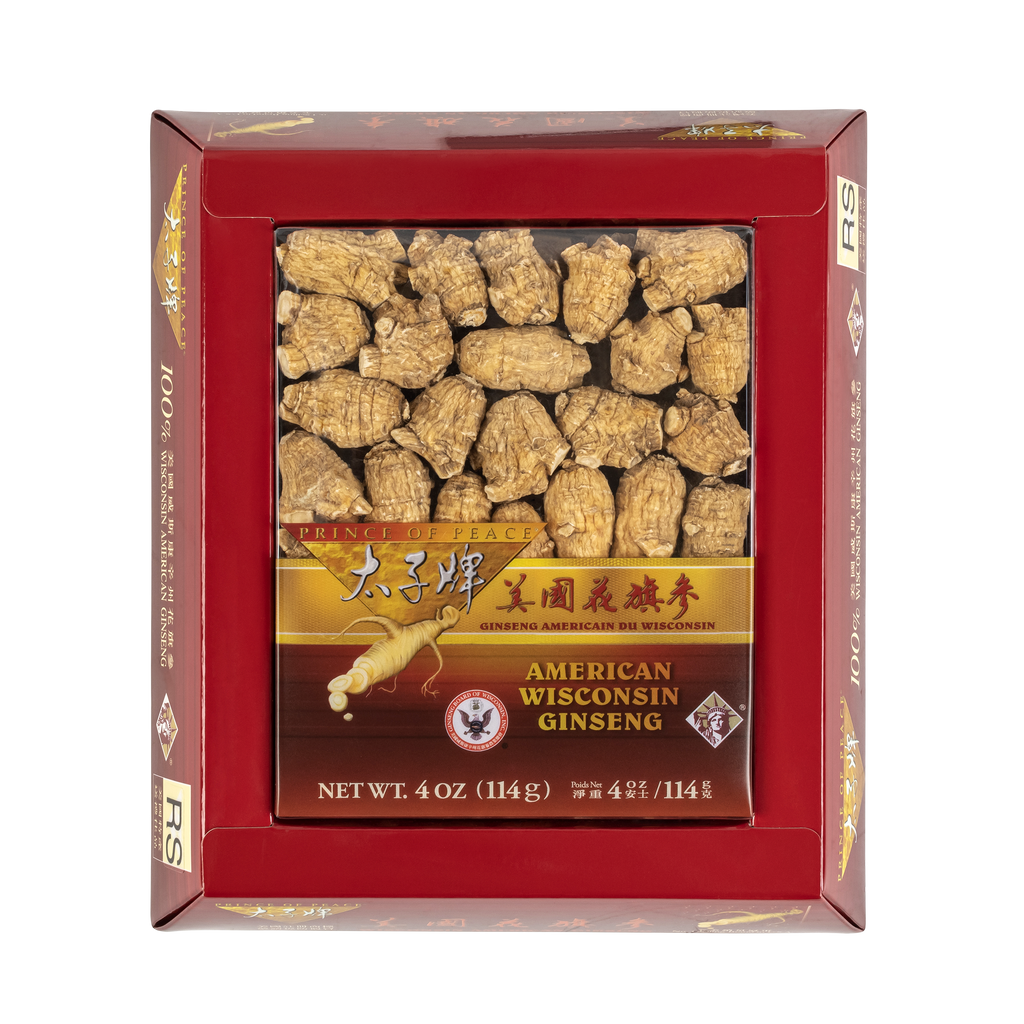 Prince of Peace Wisconsin American Ginseng Round Small Roots, 4oz ...