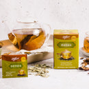 Prince of Peace Detox Tea with the ingredients.