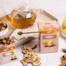 Prince of Peace Digest Tea with the ingredients.