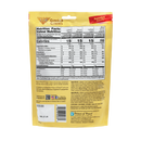 The back panel of Prince of Peace Ginger Candy (Chews) Assorted, 8oz with Nutrition Facts Table and ingredient list.