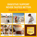 Digestive Support anytime, anywhere, Flying, Cruising, Expecting, Feasting and Commuting.