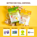 Better for you, certified. Gluten Free, Non-GMO, Vegan, Kosher.