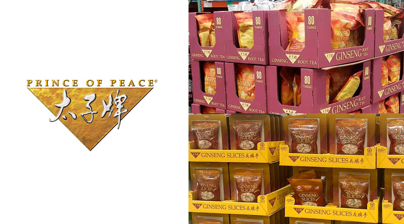Prince of Peace American Ginseng Tea and slices are available at selected Costco stores.