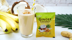 Ginger Coconut Banana Shake Recipe