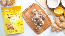 Lemon Ginger Coconut Energy Balls