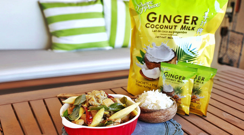 Yummy Ginger Coconut Thai Curry Chicken Recipe