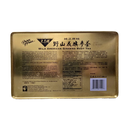 The back panel of Wild American Ginseng Root Tea with a Nutrition Facts Table and ingredient list.