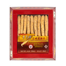 A package of Prince of Peace Wisconsin American Ginseng Long Small Roots, 4oz