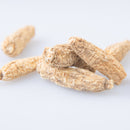 Some Prince of Peace Wisconsin American Ginseng Short Round Roots.