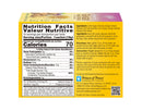 The back panel of Prince of Peace Instant Passion Fruit Ginger Honey Crystals, 10 sachets with Nutrition Facts Table and ingredient list.