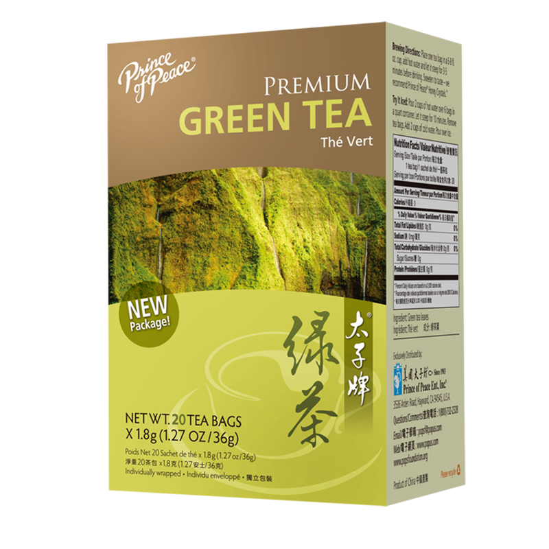 Prince of Peace Premium Green Tea, 20 tea bags