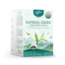  A package of Prince of Peace Imperial Green Organic Whole Leaf Tea, 10 tea bags.