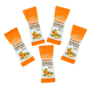 Prince of Peace Ginger Soft Chews for Kids with Orange Vanilla individual wraps.