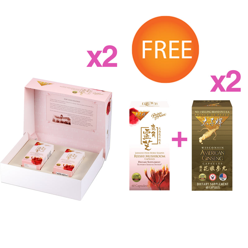 Buy 2 boxes of twin packs, get 2 bottles of 60ct and 2 bottles of AG capsule for free