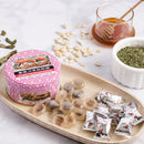 Prince of Peace Honey Loquat Candy in a tray.