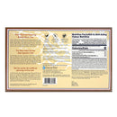 The back panel of Prince of Peace Pure Korean Ginseng Reishi Root Tea with a Nutrition Facts Table and ingredient list.