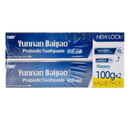 A package of Yunnan Baiyao Probiotic Toothpaste, 100gx2 Twin Pack
