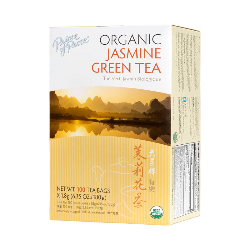 Prince of Peace Organic Jasmine Green Tea, 100 tea bags