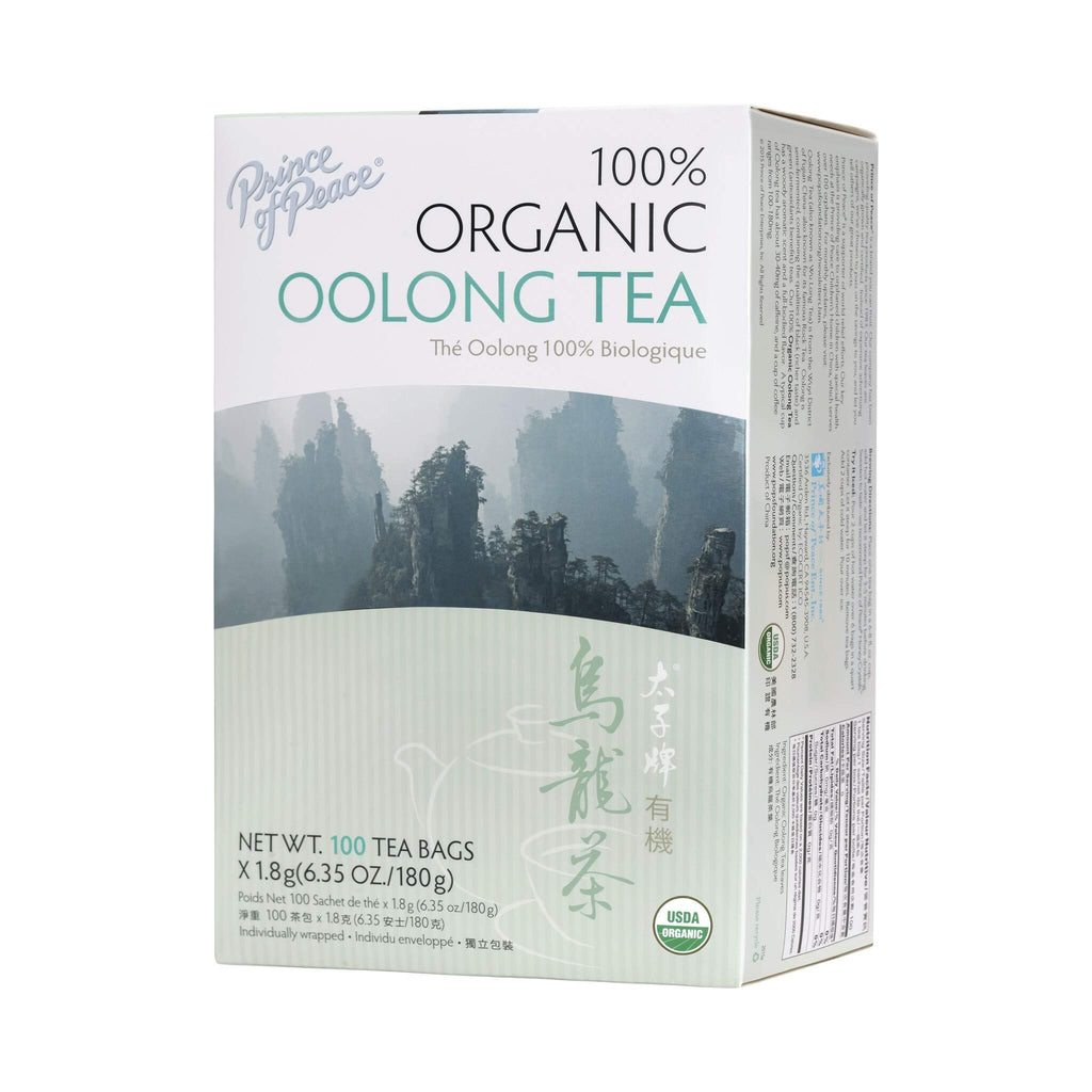 Prince of Peace Organic Oolong Tea, 100 tea bags Prince of Peace Ent Inc