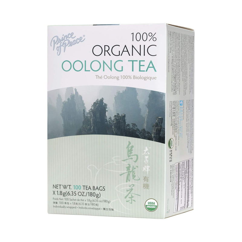 Prince of Peace Organic Oolong Tea, 100 tea bags