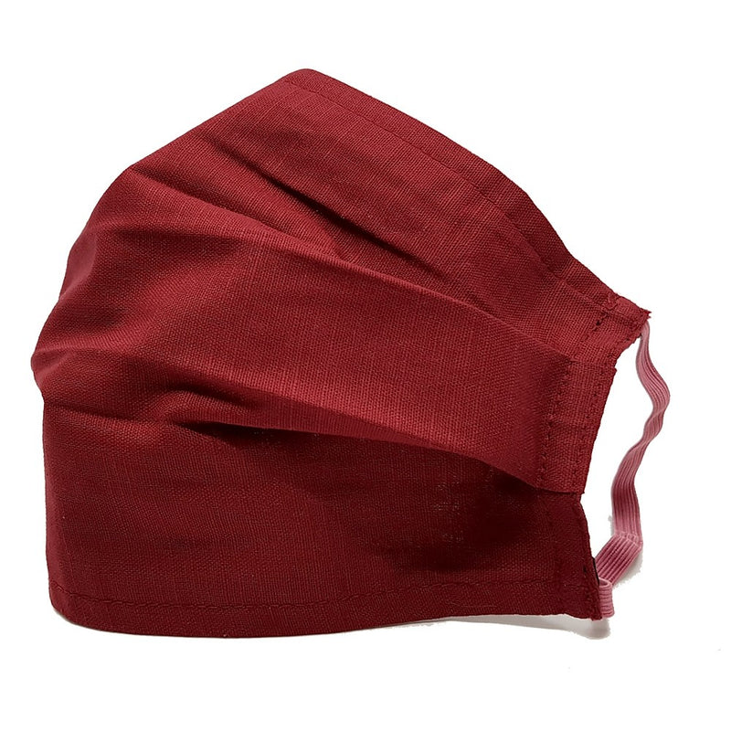 Prince of Peace Reusable Fabric Face Covering (maroon)