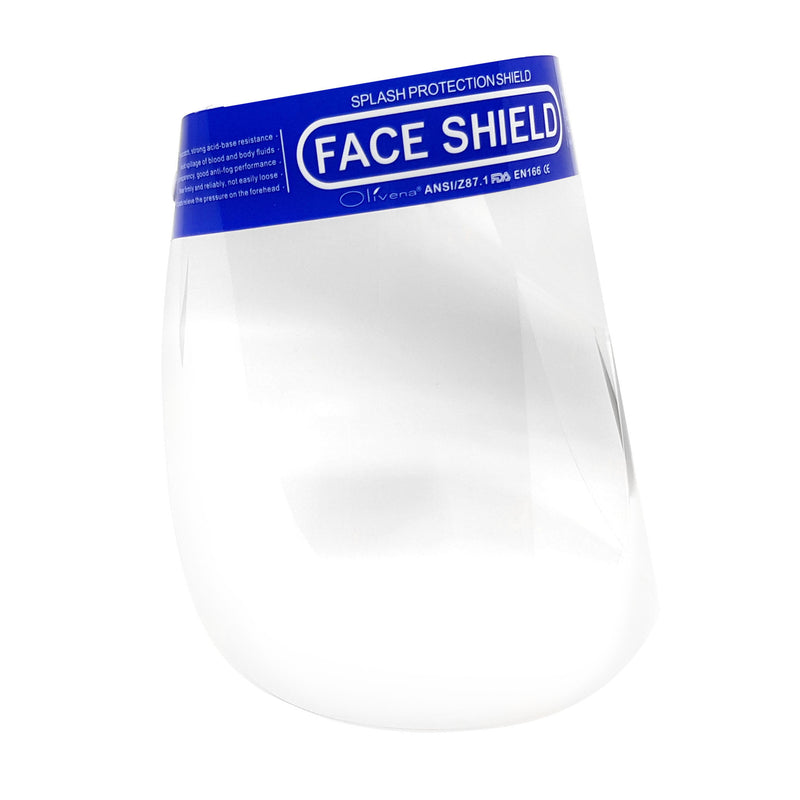 Protective Face Shield Protective with Clear Vision and Comfort Sponge, 5 units