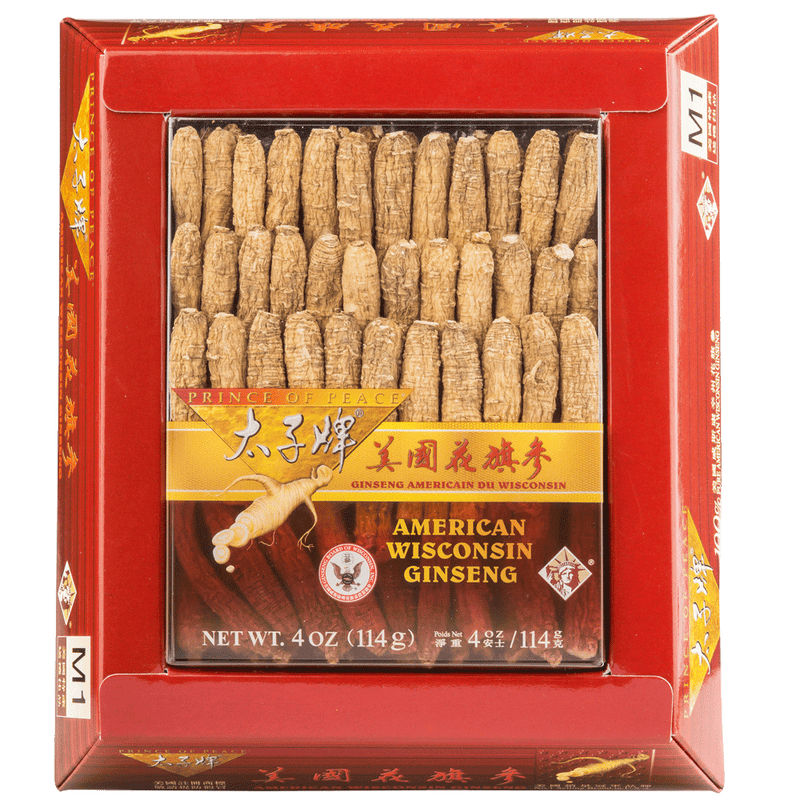 Prince of Peace Wisconsin American Ginseng Small Short Roots, 4oz