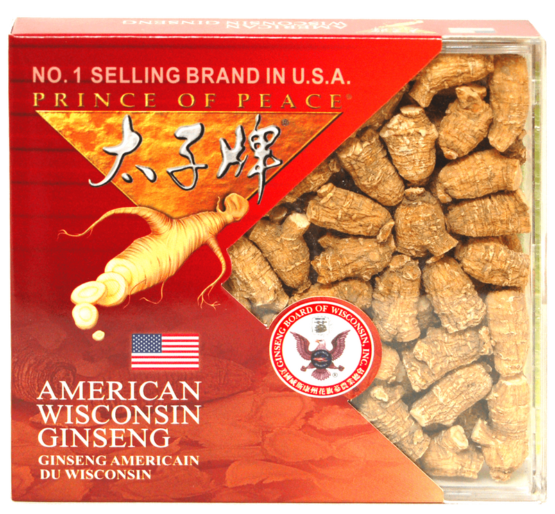 Prince of Peace Wisconsin American Ginseng Small Round Roots, 2.5oz