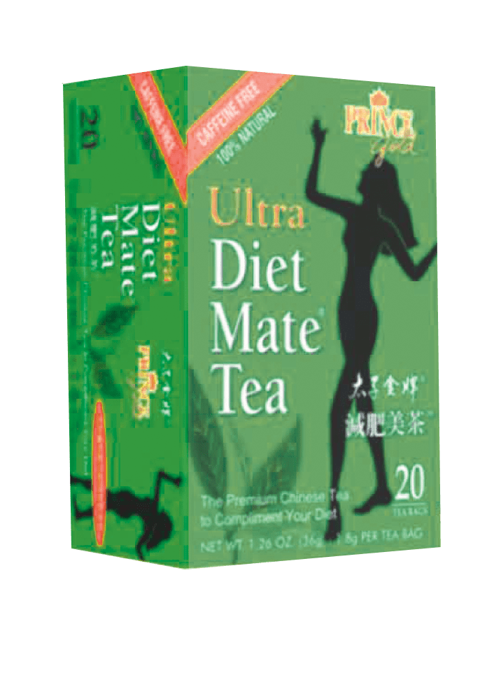 Prince Gold Ultra Diet Mate Tea box.