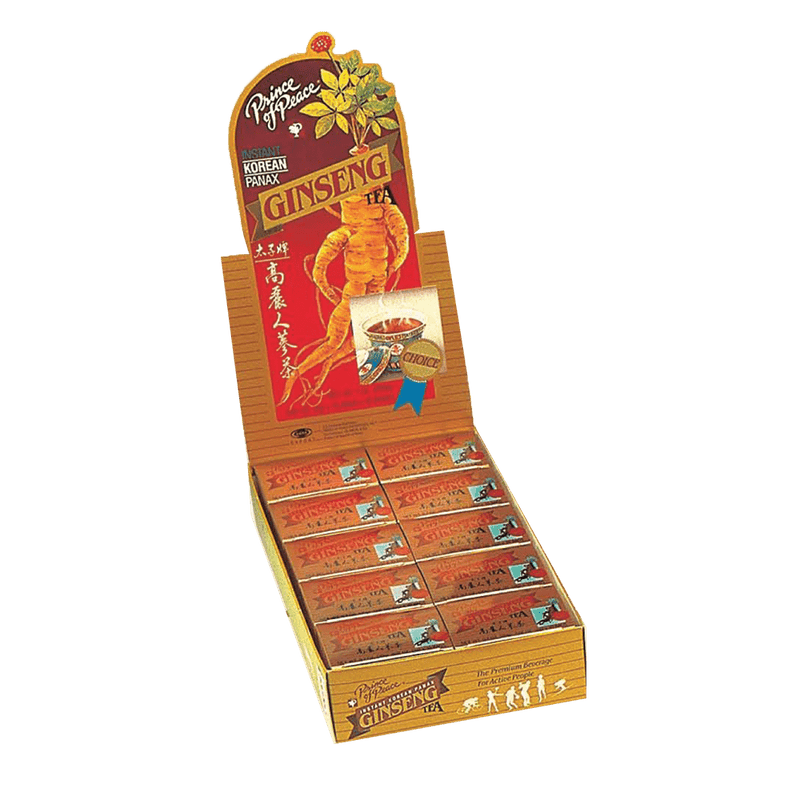 Prince of Peace Korean Ginseng Instant Tea, 100 sachets in a box.